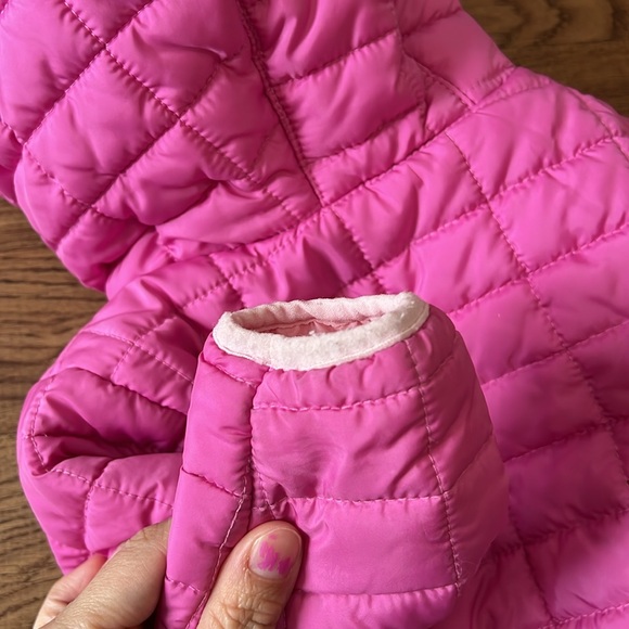 Cat & Jack Adorable pink puffer warm jacket for 18mos - Picture 6 of 6